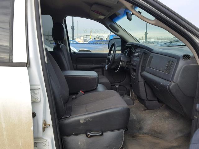 3D7KU28D33G836908 - 2003 DODGE RAM 2500 S WHITE photo 5