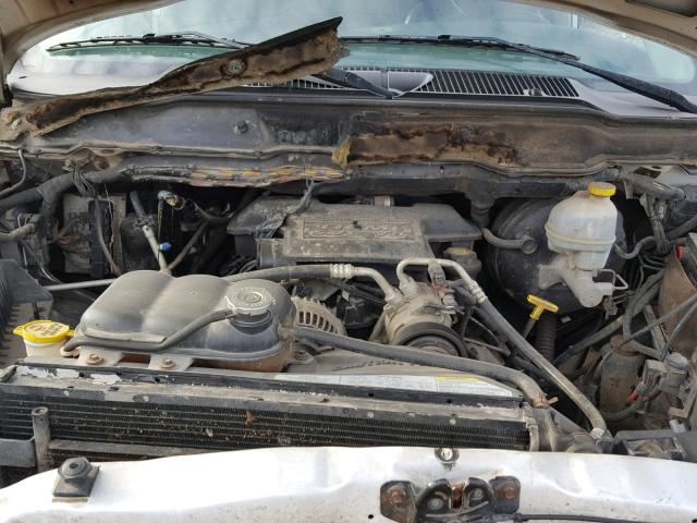 3D7KU28D33G836908 - 2003 DODGE RAM 2500 S WHITE photo 7