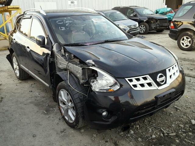 JN8AS5MV4BW669894 - 2011 NISSAN ROGUE S BLACK photo 1