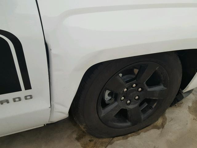 1GCRCPEH3HZ385762 - 2017 CHEVROLET SILVERADO WHITE photo 10