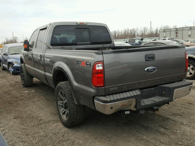 1FTSW21RX9EB23319 - 2009 FORD F250 SUPER GRAY photo 3