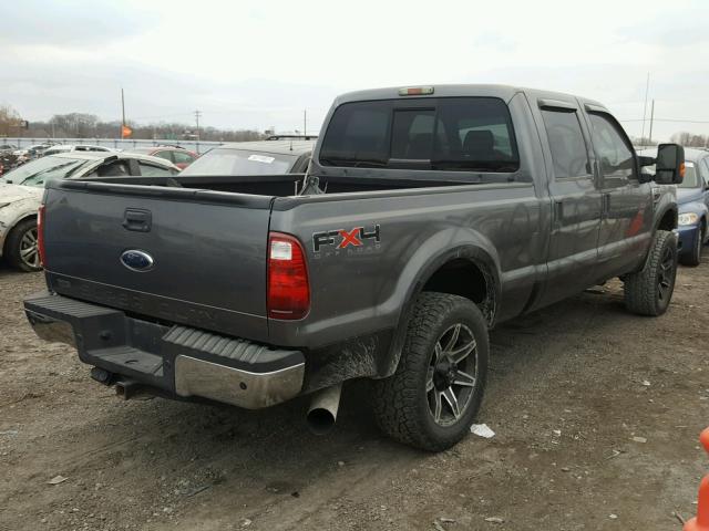 1FTSW21RX9EB23319 - 2009 FORD F250 SUPER GRAY photo 4