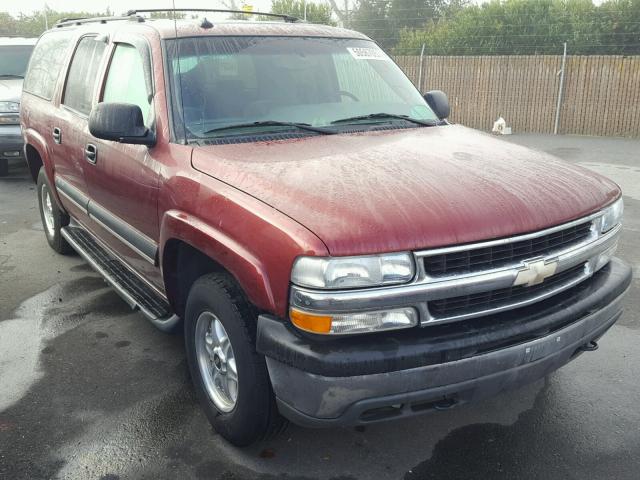 1GNFK16TX3J188673 - 2003 CHEVROLET SUBURBAN K BURGUNDY photo 1