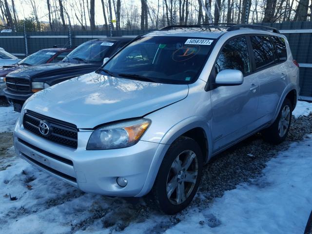 JTMBD32V975080502 - 2007 TOYOTA RAV4 SPORT SILVER photo 2