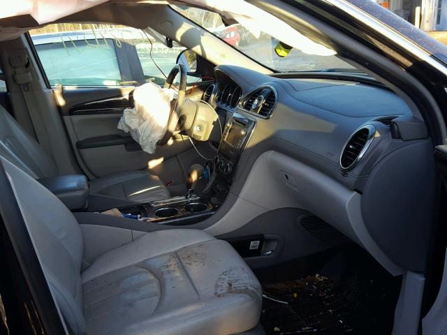 5GAKVBKD9FJ225723 - 2015 BUICK ENCLAVE BLACK photo 5