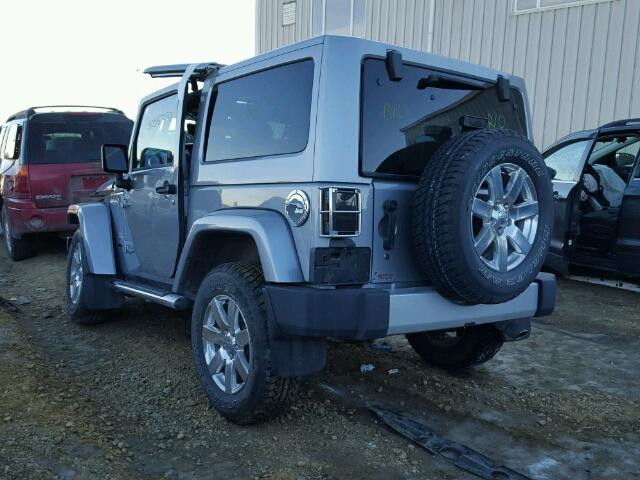 1C4GJWBG7FL755842 - 2015 JEEP WRANGLER S GRAY photo 3