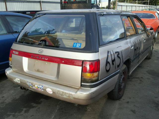 JF2BJ63C1LH926431 - 1990 SUBARU LEGACY L BROWN photo 4