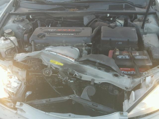 4T1BE30K65U635796 - 2005 TOYOTA CAMRY LE SILVER photo 7