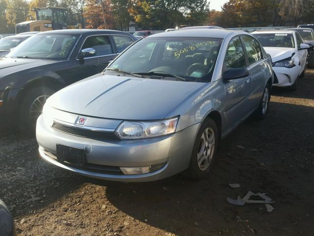 1G8AL52F33Z107368 - 2003 SATURN ION LEVEL BLUE photo 2