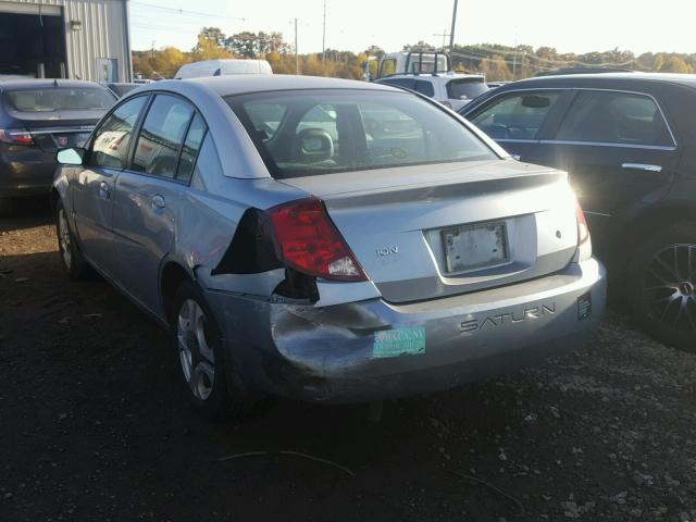 1G8AL52F33Z107368 - 2003 SATURN ION LEVEL BLUE photo 3