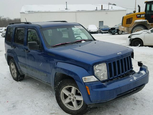 1J4PN2GK4AW103059 - 2010 JEEP LIBERTY SP BLUE photo 1