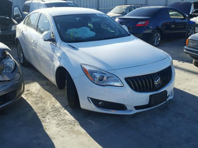2G4GK5EX3G9156623 - 2016 BUICK REGAL WHITE photo 1