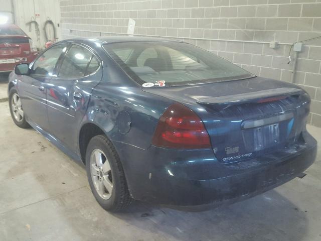 2G2WP522251197268 - 2005 PONTIAC GRAND PRIX ლურჯი ფოტო 3
