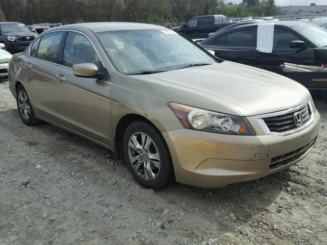 JHMCP26488C047168 - 2008 HONDA ACCORD LXP TAN photo 1