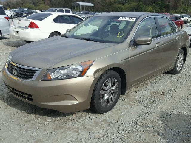 JHMCP26488C047168 - 2008 HONDA ACCORD LXP TAN photo 2