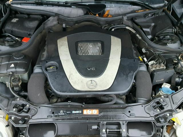 WDBRF52HX7F908404 - 2007 MERCEDES-BENZ C 230 BLACK photo 7