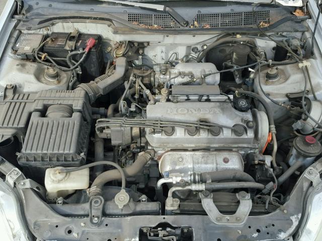 1HGEJ8242YL125661 - 2000 HONDA CIVIC EX SILVER photo 7