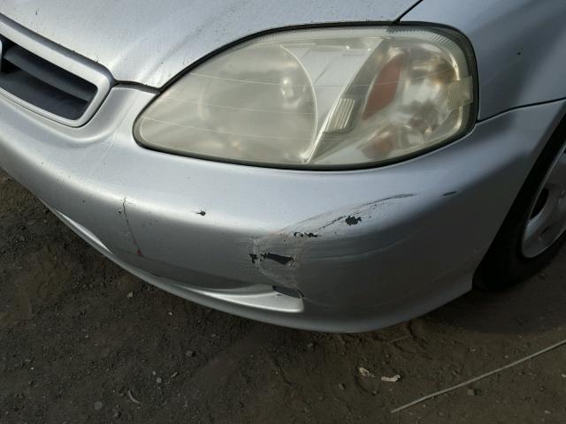 1HGEJ8242YL125661 - 2000 HONDA CIVIC EX 银色 照片 9