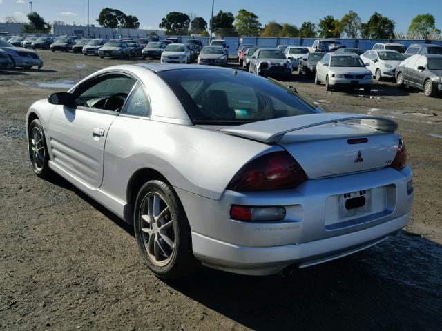 4A3AC54L5YE077634 - 2000 MITSUBISHI ECLIPSE GT SILVER photo 3