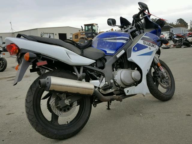 VTTGM51A672103104 - 2007 SUZUKI GS500 BLUE photo 4