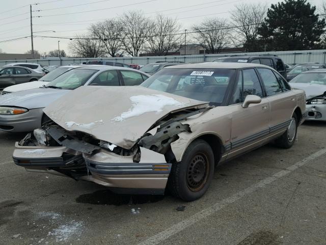 1G3HN53L9PH334210 - 1993 OLDSMOBILE 88 ROYALE BEIGE photo 2