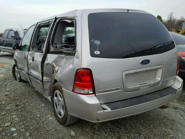 2FMZA50604BA64805 - 2004 FORD FREESTAR S SILVER photo 3