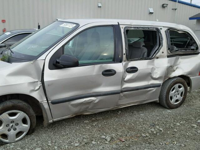 2FMZA50604BA64805 - 2004 FORD FREESTAR S SILVER photo 9