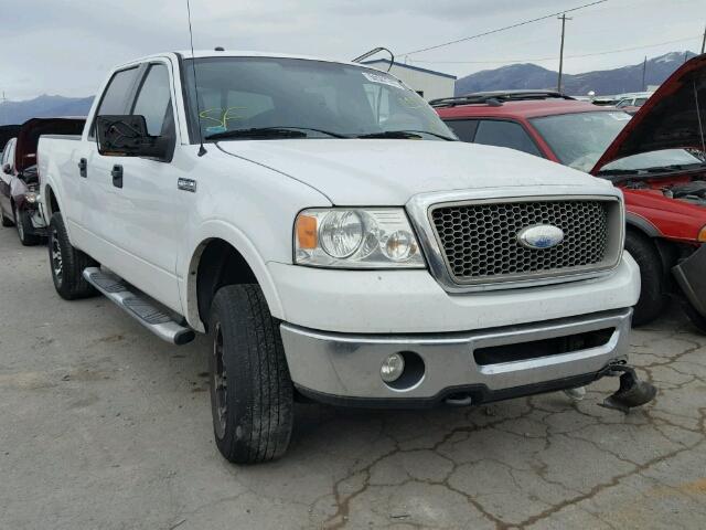 1FTPW14V87FA74802 - 2007 FORD F150 SUPER WHITE photo 1