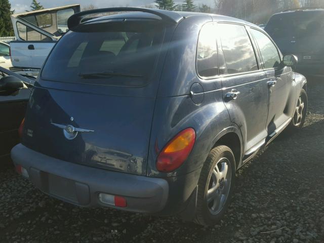 3C8FY68BX2T311614 - 2002 CHRYSLER PT CRUISER BLUE photo 4