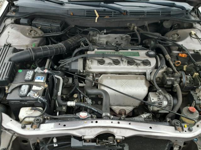 1HGCG6672YA143619 - 2000 HONDA ACCORD EX SILVER photo 7