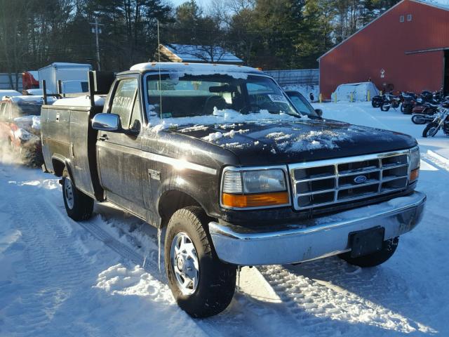 2FDHF26H0TCA55485 - 1996 FORD F250 BLACK photo 1