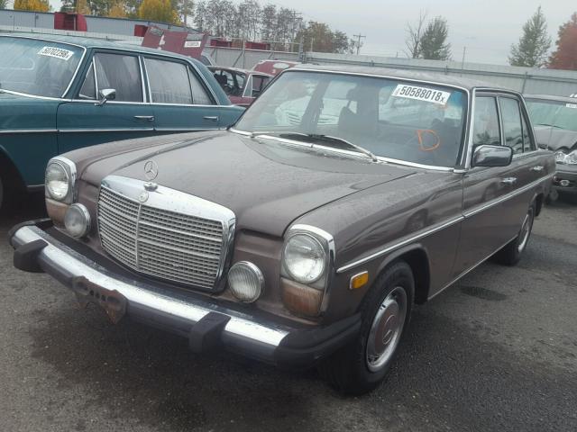 11511412036528 - 1976 MERCEDES-BENZ 300 BROWN photo 2