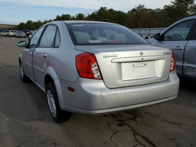 KL5JD56ZX8K870484 - 2008 SUZUKI FORENZA BA GRAY photo 3