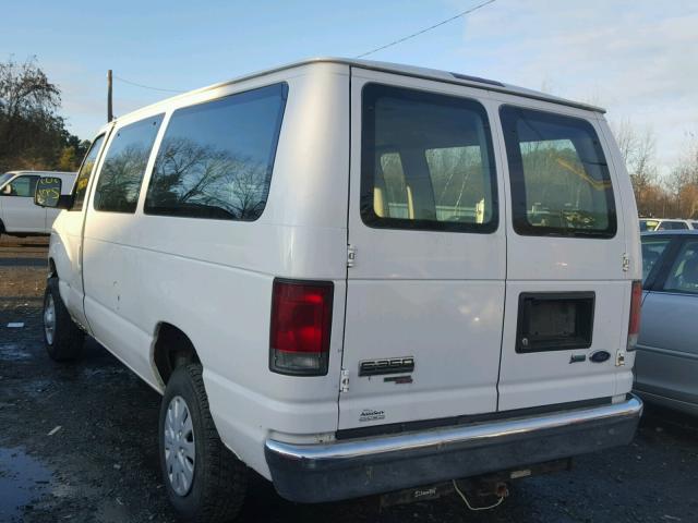 1FBNE31L69DA11936 - 2009 FORD ECONOLINE WHITE photo 3