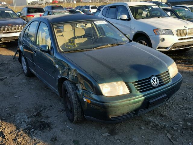 3VWSC29MXYM159616 - 2000 VOLKSWAGEN JETTA GLS GREEN photo 1