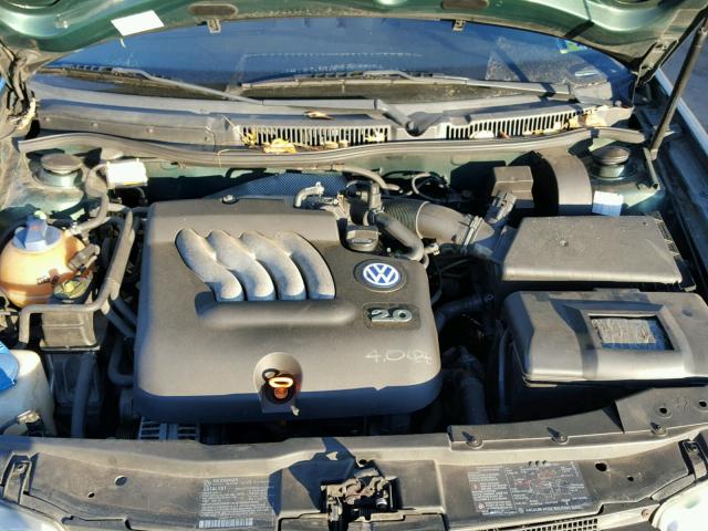 3VWSC29MXYM159616 - 2000 VOLKSWAGEN JETTA GLS GREEN photo 7