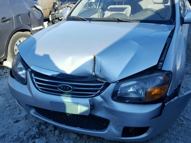 KNAFE221695659906 - 2009 KIA SPECTRA EX SILVER photo 9