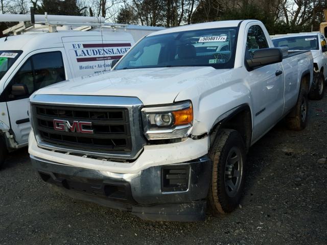 1GTN1TEH8EZ291529 - 2014 GMC SIERRA C15 WHITE photo 2