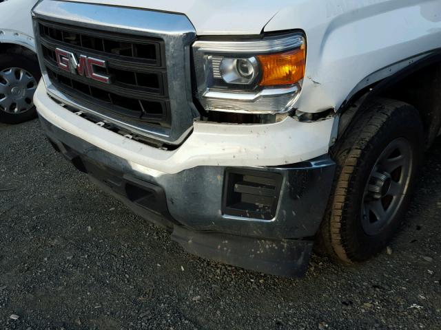 1GTN1TEH8EZ291529 - 2014 GMC SIERRA C15 WHITE photo 9