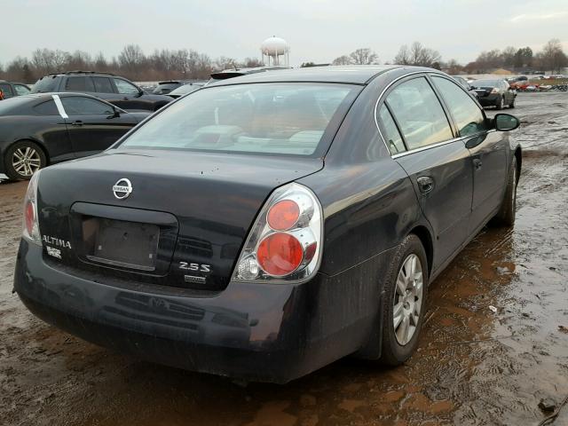 1N4AL11D06N353164 - 2006 NISSAN ALTIMA S BLACK photo 4