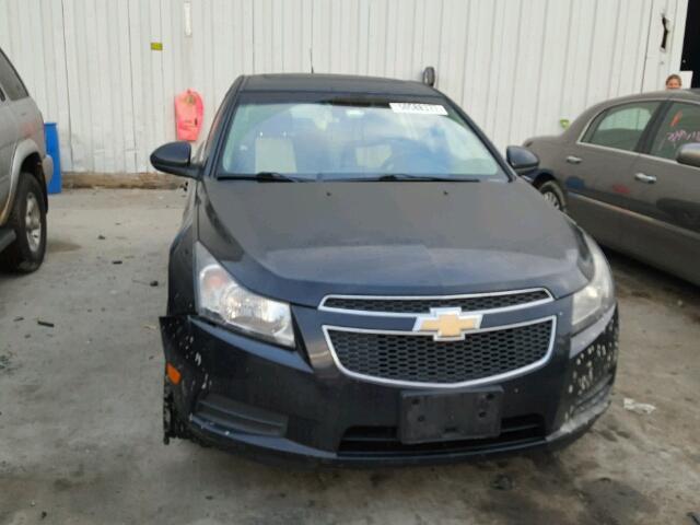 1G1PF5SC8C7275606 - 2012 CHEVROLET CRUZE LT BLACK photo 9