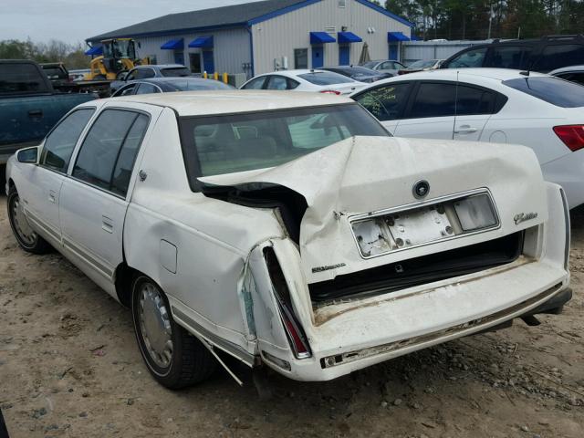 1G6KD54Y0XU718874 - 1999 CADILLAC DEVILLE WHITE photo 3