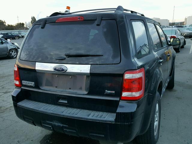 1FMCU9EG8BKC64551 - 2011 FORD ESCAPE LIM BLACK photo 4