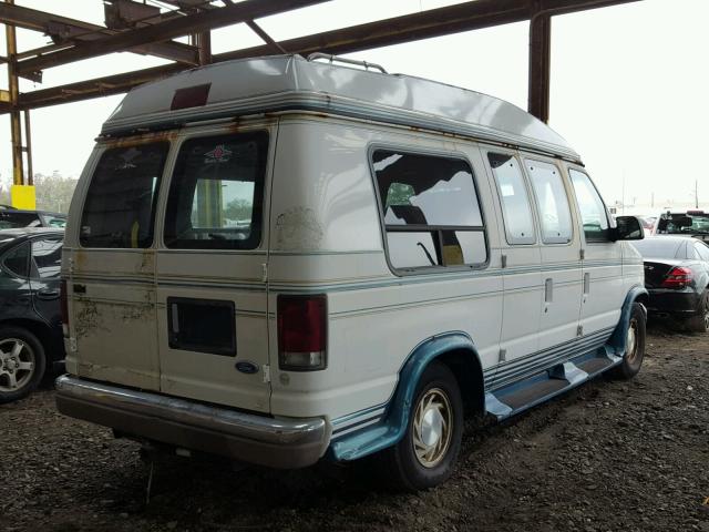 1FDEE14N4SHB26431 - 1995 FORD ECONOLINE WHITE photo 4