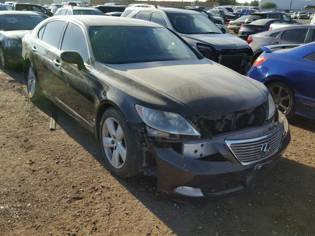 JTHGL46F285027044 - 2008 LEXUS LS 460L BLACK photo 1