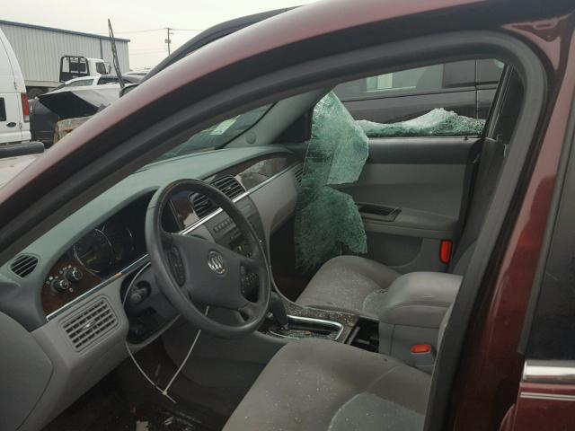 2G4WC582971206805 - 2007 BUICK LACROSSE C BURGUNDY photo 5