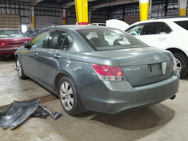 JHMCP26748C033505 - 2008 HONDA ACCORD EX GREEN photo 3