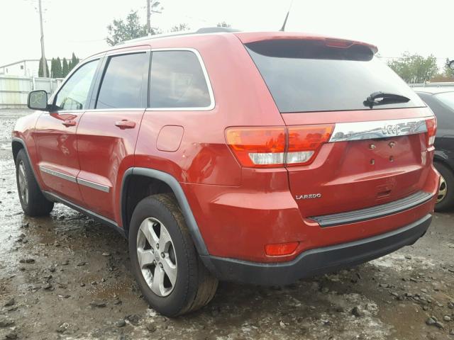 1J4RS4GG5BC517060 - 2011 JEEP GRAND CHER RED photo 3