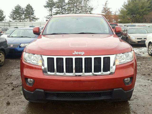 1J4RS4GG5BC517060 - 2011 JEEP GRAND CHER RED photo 9