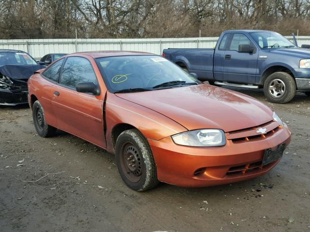 1G1JC12F947238048 - 2004 CHEVROLET CAVALIER ORANGE photo 1